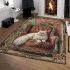 Persian cat in victorian parlors area rugs carpet