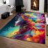 Reflections of colorful serenity area rugs carpet