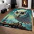 Riverside owl observation area rugs carpet