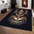 Royal owl majesty illustration area rugs carpet