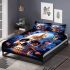 Skull and butterflies bedding set