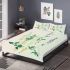 Soothing simplicity subtle floral patterns bedding set