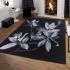 Subtle blossoms serenity in floral design area rugs carpet