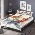 Subtle elegance simple floral patterns bedding set