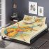 Summer dragonflies dancing to the tune of violin bedding set