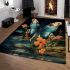 Tranquil butterfly oasis area rugs carpet