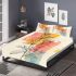 Tranquil transcendence graceful floral designs bedding set