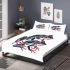 Tribal frog motif bedding set