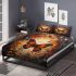 Vibrant beauty the butterfly's resting place bedding set