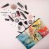 Vibrant Birds in Abstract Tree Makeup Bag
