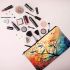 Vibrant Harmony Birds and Tree in Nature Makeup Bag