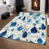 Whispers of bloom minimalist floral artistry area rugs carpet