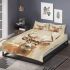 Whitetailed buck painting bedding set