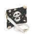 Cute pandas in space stars and planets makeup bag