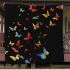 Colorful butterflies flying blanket