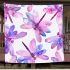 Pink and purple dragonflies blanket