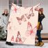 Cute cartoon butterflies blanket