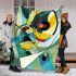 Generate an abstract digital artwork blanket