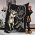 Pig and skeleton king dancing and dream catcher blanket