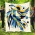 Abstract art vector design featuring an eagle blanket