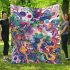 Complex and elaborately detailed abstract painting blanket