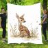 Cute baby deer blanket