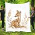 Cute baby deer blanket