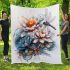 Dragonflies and waterlilies blanket