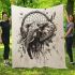 Elephant with dream catcher area rug blanket