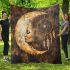 Honney moon and dream catcher area rug blanket