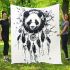 Pandas and dream catcher blanket