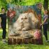 Persian cat at tea parties blanket