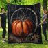 Pumkin and dream catcher area rug blanket