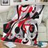 Abstract art vector graphic blanket