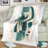 Abstract illustration of geometric shapes blanket