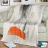 Abstract line drawing blanket