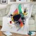 Abstract vector graphic blanket