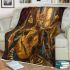 Bengal cat in musical performances blanket