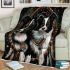 Border collie dogs and dream catcher blanket