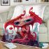 Cheerful dragon balloon blanket