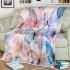 Colorful butterflies in various colors blanket