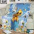 Cute cartoon baby bee blanket