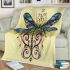 Dragonfly with swirls and filigree blanket