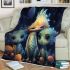 Enchanting trio of mermaids blanket