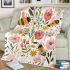 Featuring pastel flowers and bees blanket