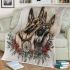 German shepherd dogs and dream catcher blanket