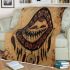 Monsters smile with dream catcher area rug blanket