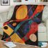 Painting depicting the solar system in the style blanket