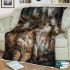 Persian cats sleeping and coffee and dream catcher blanket