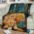 Persian cats sleeping and coffee and dream catcher blanket